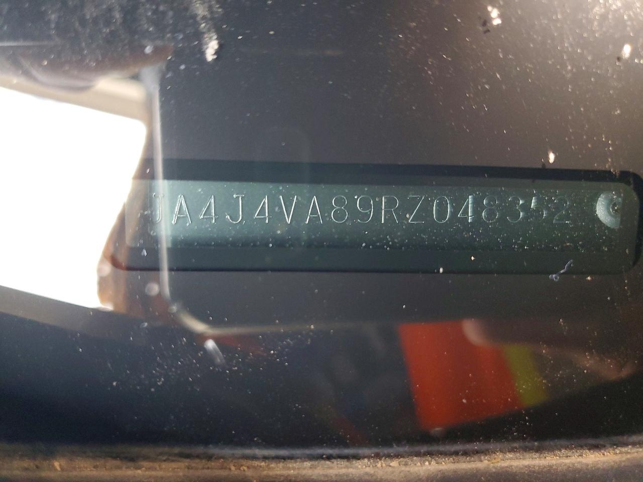 2024 Mitsubishi Outlander Se Black vin: JA4J4VA89RZ048352