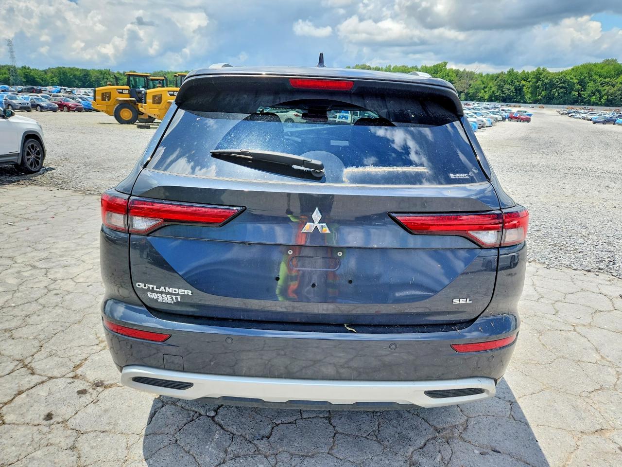 2024 Mitsubishi Outlander Sel Gray vin: JA4J4WA84RZ058387