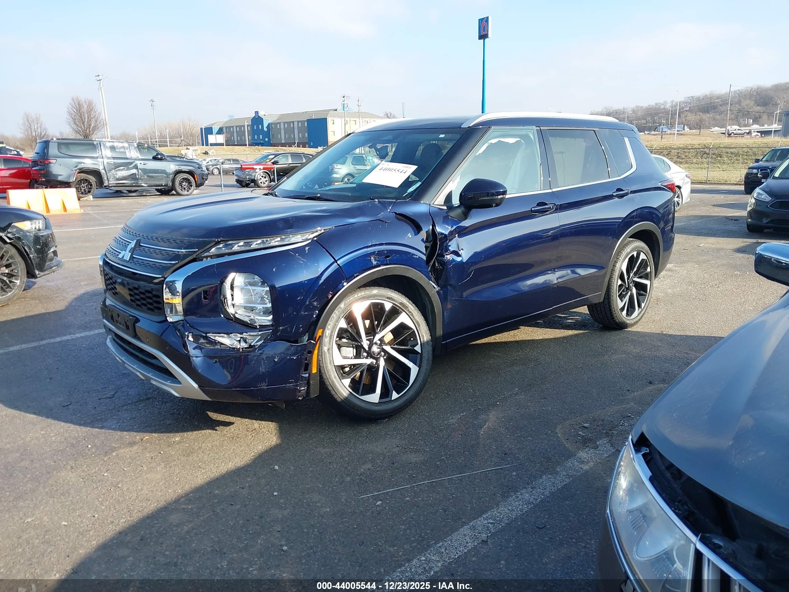 2024 Mitsubishi Outlander Sel 2.5 S-awc Синий vin: JA4J4WA85RZ045115