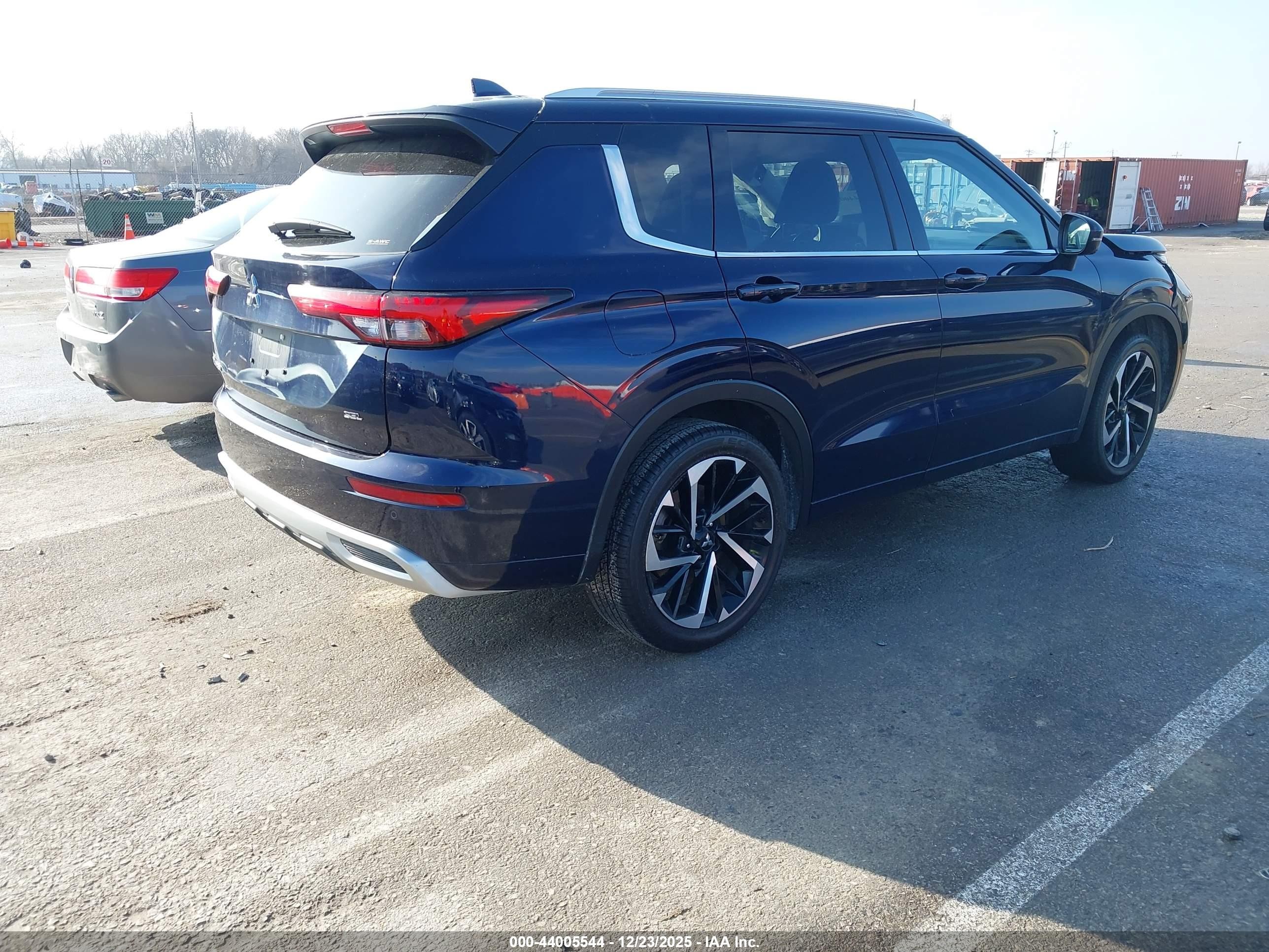 2024 Mitsubishi Outlander Sel 2.5 S-awc Синий vin: JA4J4WA85RZ045115