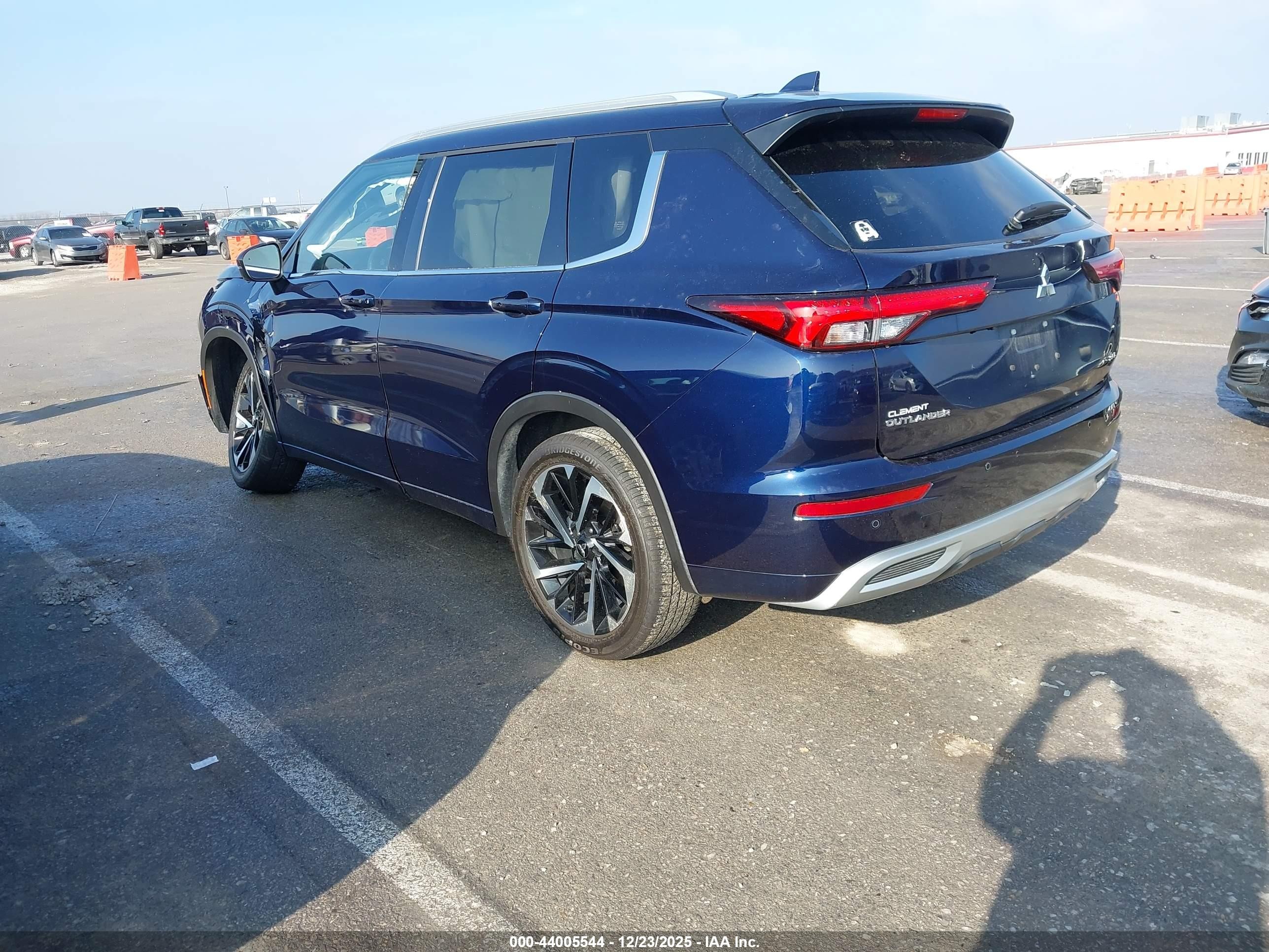 2024 Mitsubishi Outlander Sel 2.5 S-awc Синий vin: JA4J4WA85RZ045115