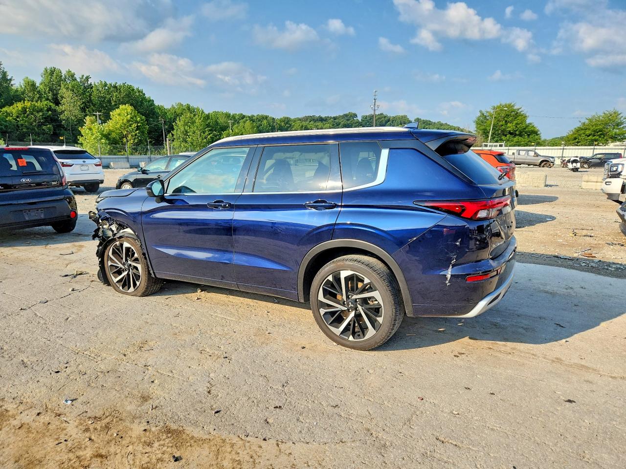 2024 Mitsubishi Outlander Sel Blue vin: JA4J4WA86RZ077975