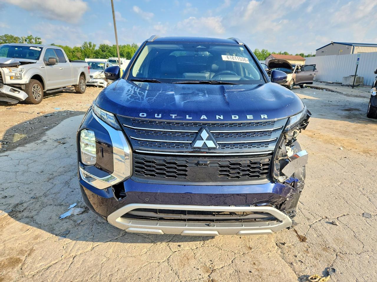 2024 Mitsubishi Outlander Sel Blue vin: JA4J4WA86RZ077975