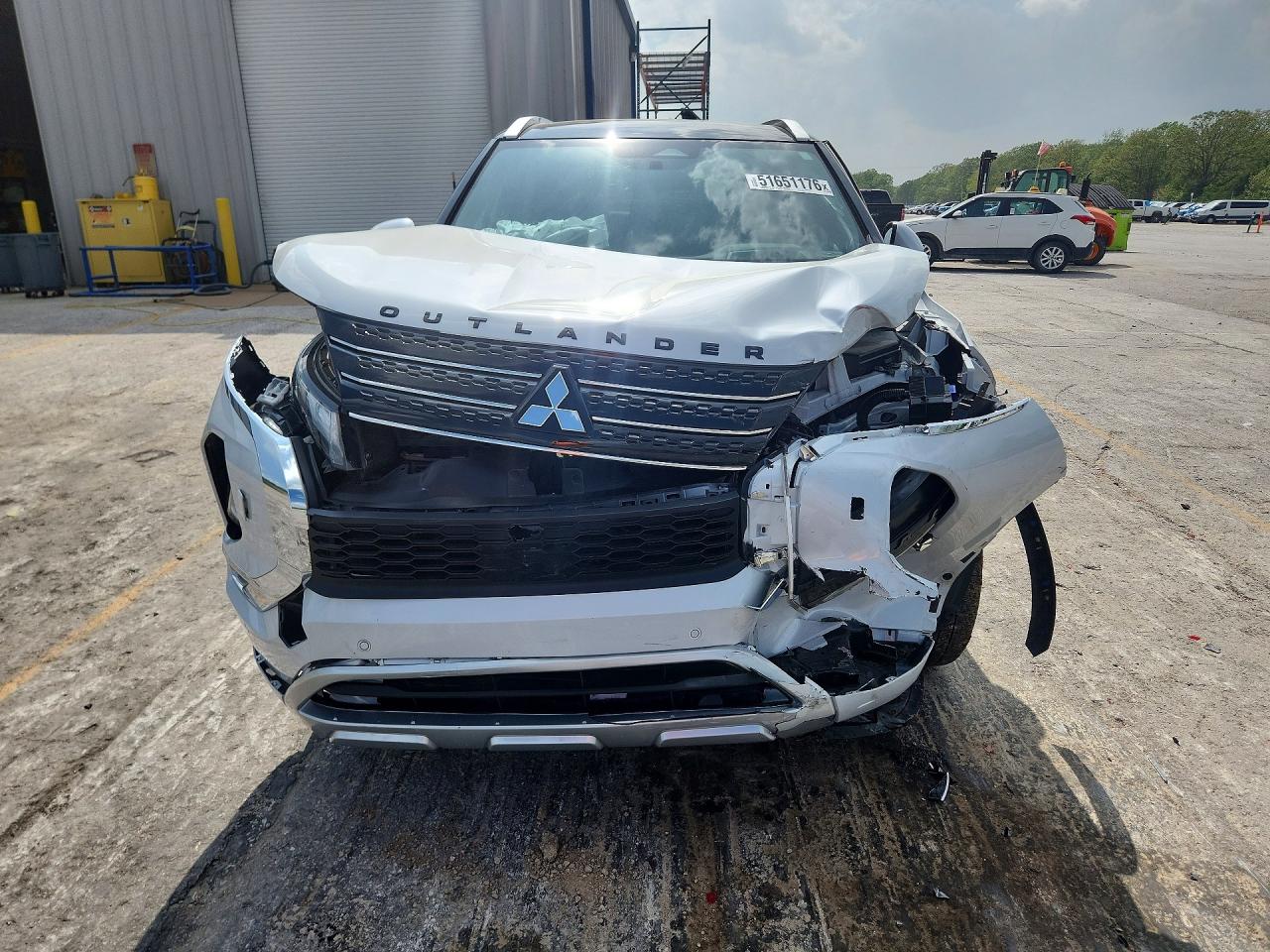 2024 Mitsubishi Outlander Sel White vin: JA4J4WA88RZ024792