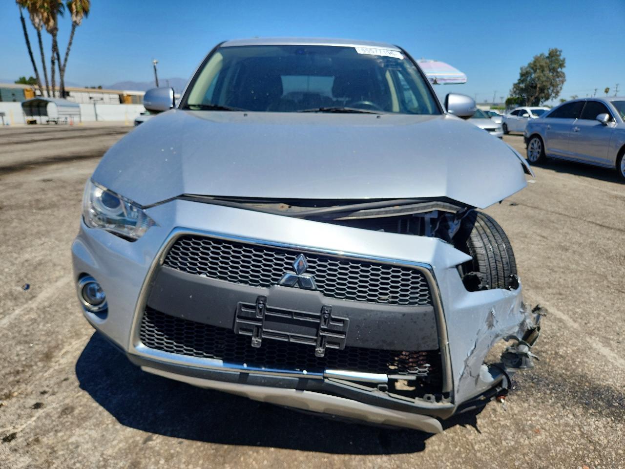 2013 Mitsubishi Outlander Gt Silver vin: JA4JS4AX2DU001113