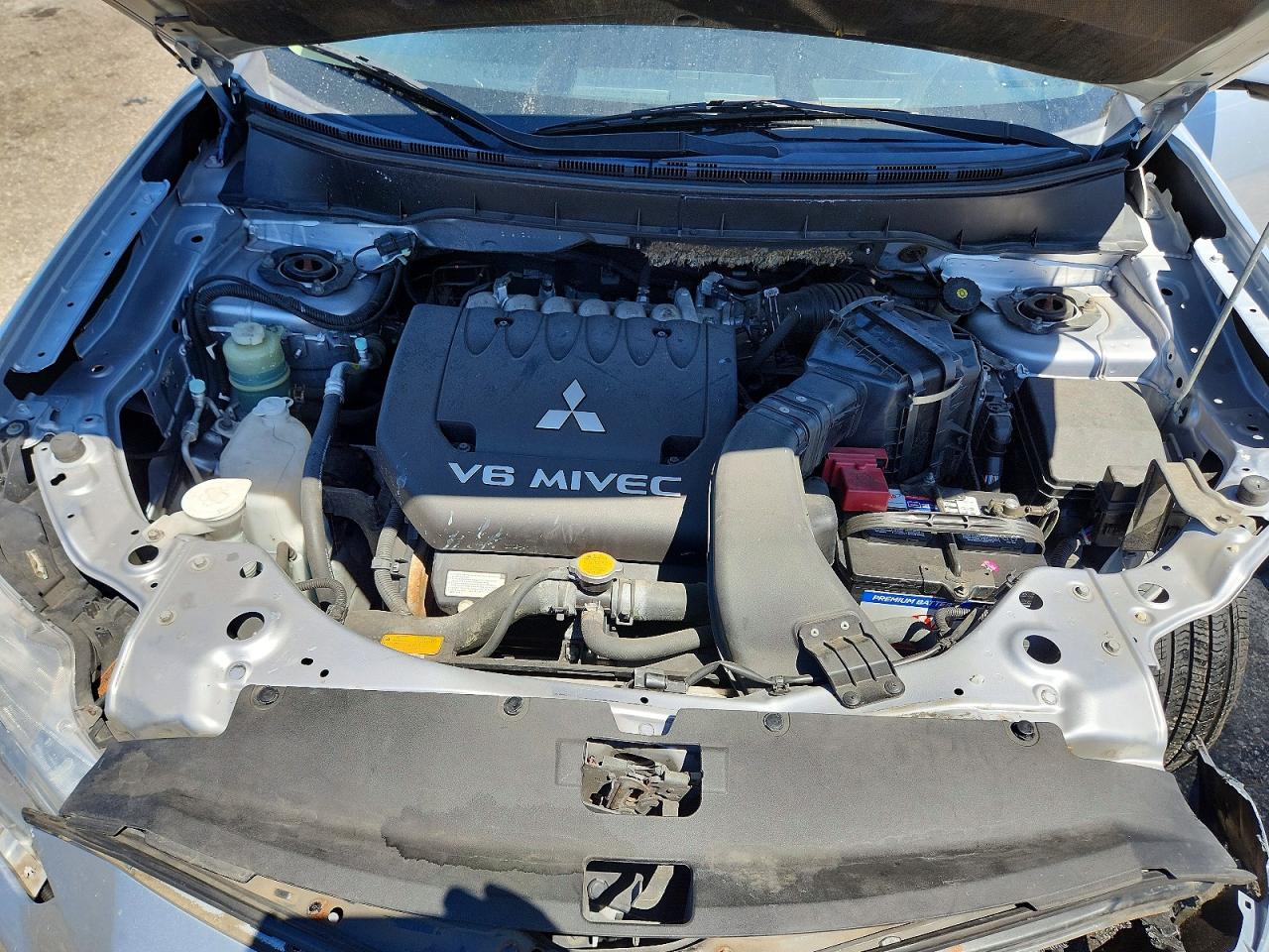 2013 Mitsubishi Outlander Gt Silver vin: JA4JS4AX2DU001113