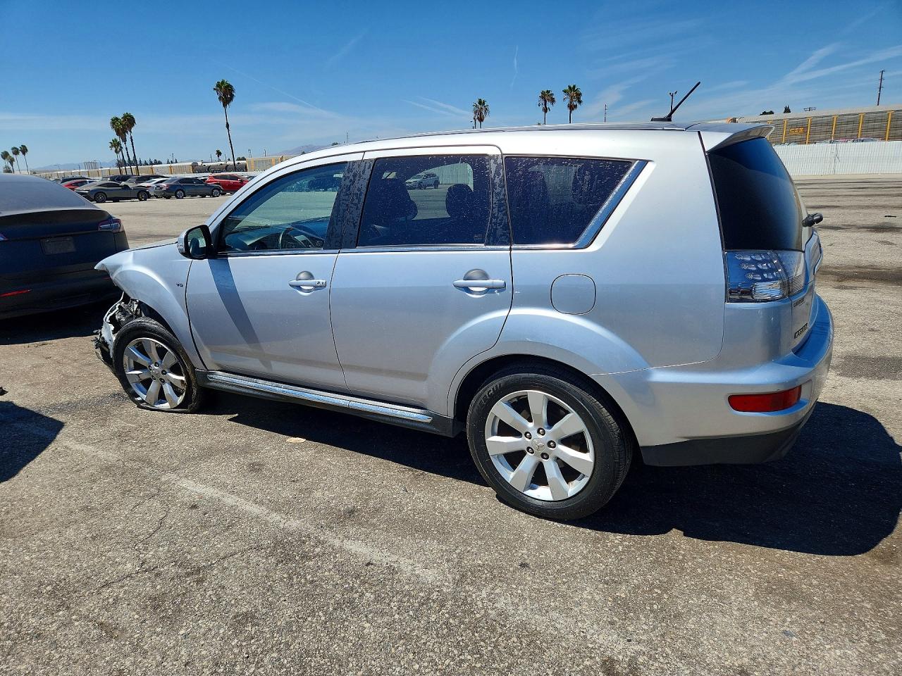 2013 Mitsubishi Outlander Gt Silver vin: JA4JS4AX2DU001113