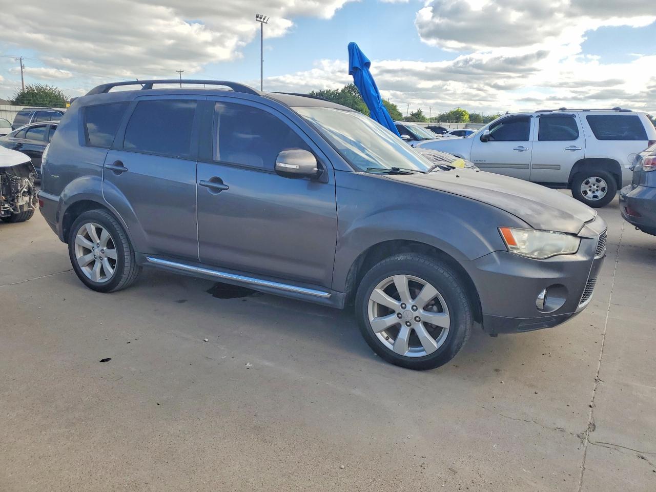 2010 Mitsubishi Outlander Xls Серый vin: JA4JS4AX3AZ006545