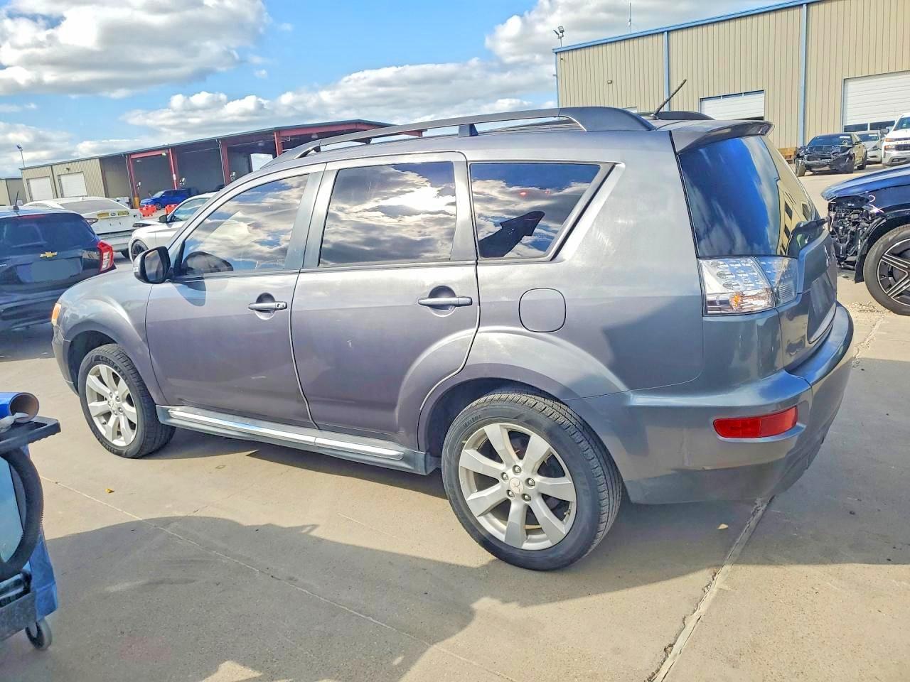 2010 Mitsubishi Outlander Xls Серый vin: JA4JS4AX3AZ006545