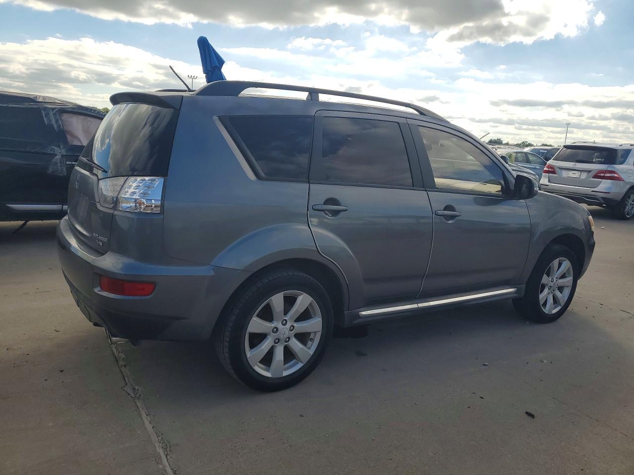 2010 Mitsubishi Outlander Xls Серый vin: JA4JS4AX3AZ006545