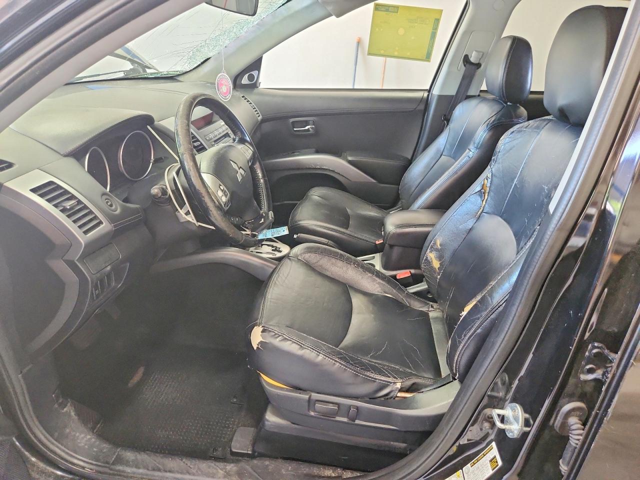 2010 Mitsubishi Outlander Xls Black vin: JA4JS4AX6AZ014350