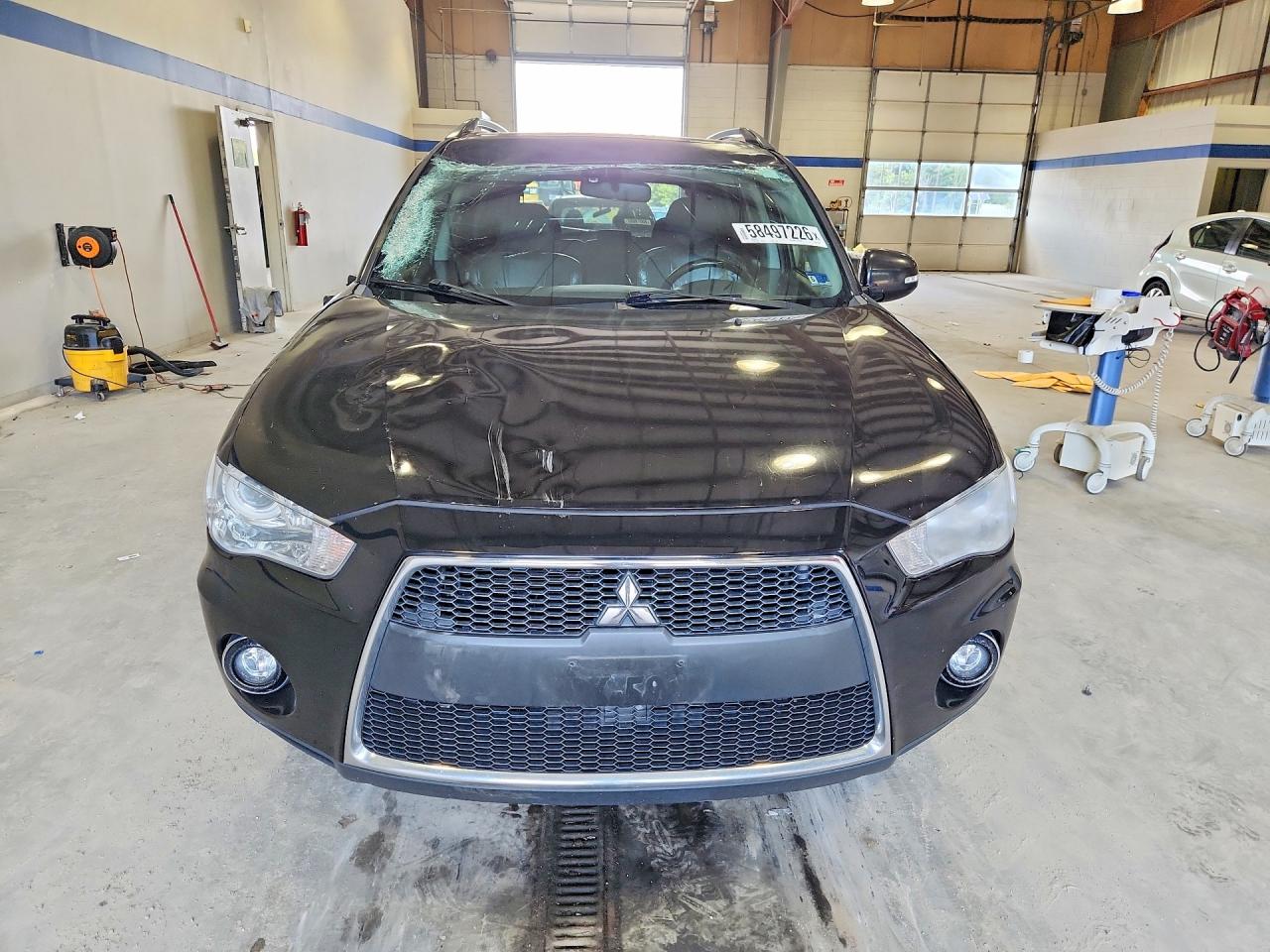 2010 Mitsubishi Outlander Xls Black vin: JA4JS4AX6AZ014350