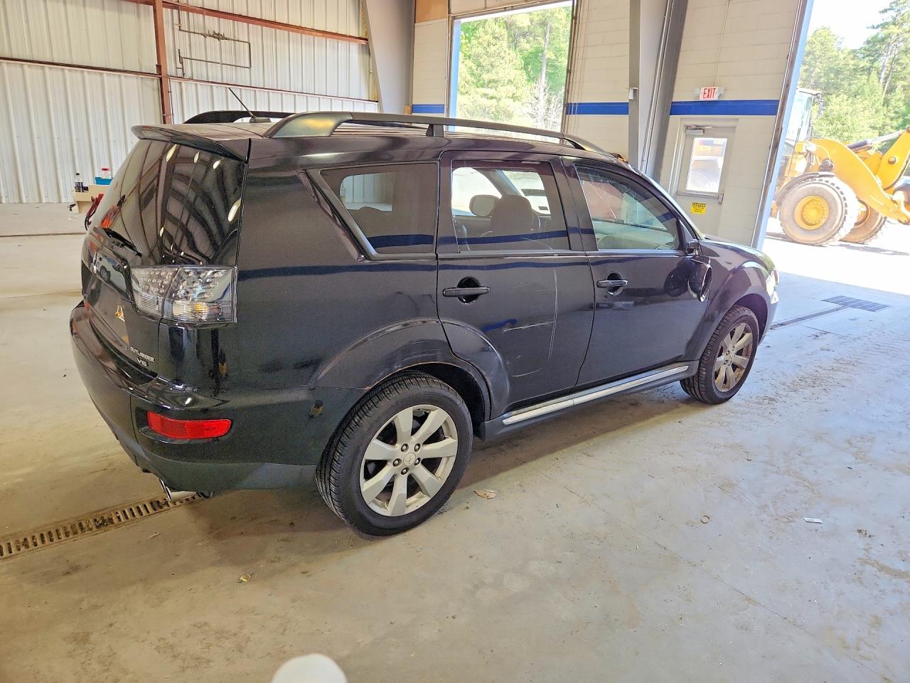 2010 Mitsubishi Outlander Xls Black vin: JA4JS4AX6AZ014350