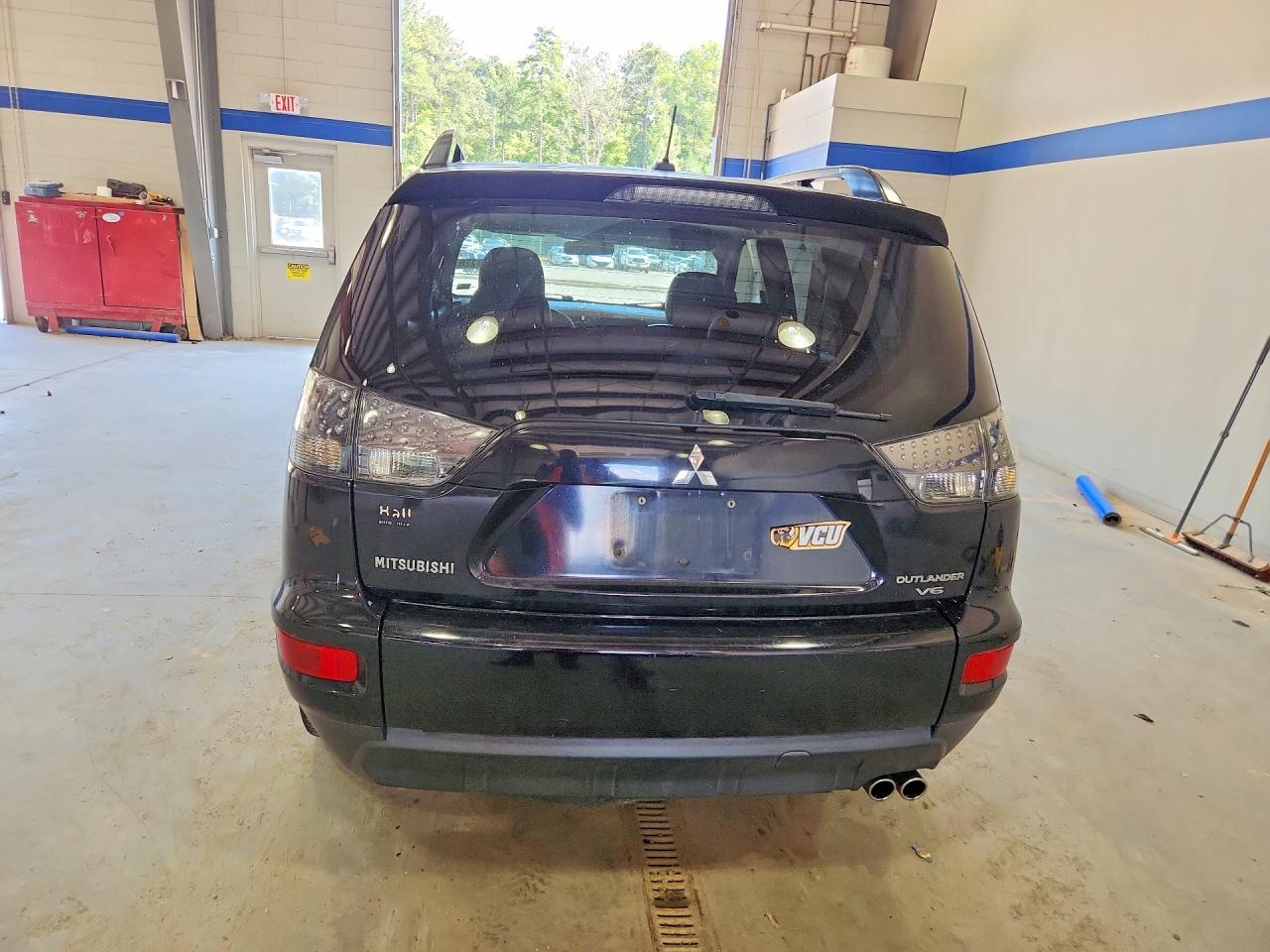 2010 Mitsubishi Outlander Xls Black vin: JA4JS4AX6AZ014350