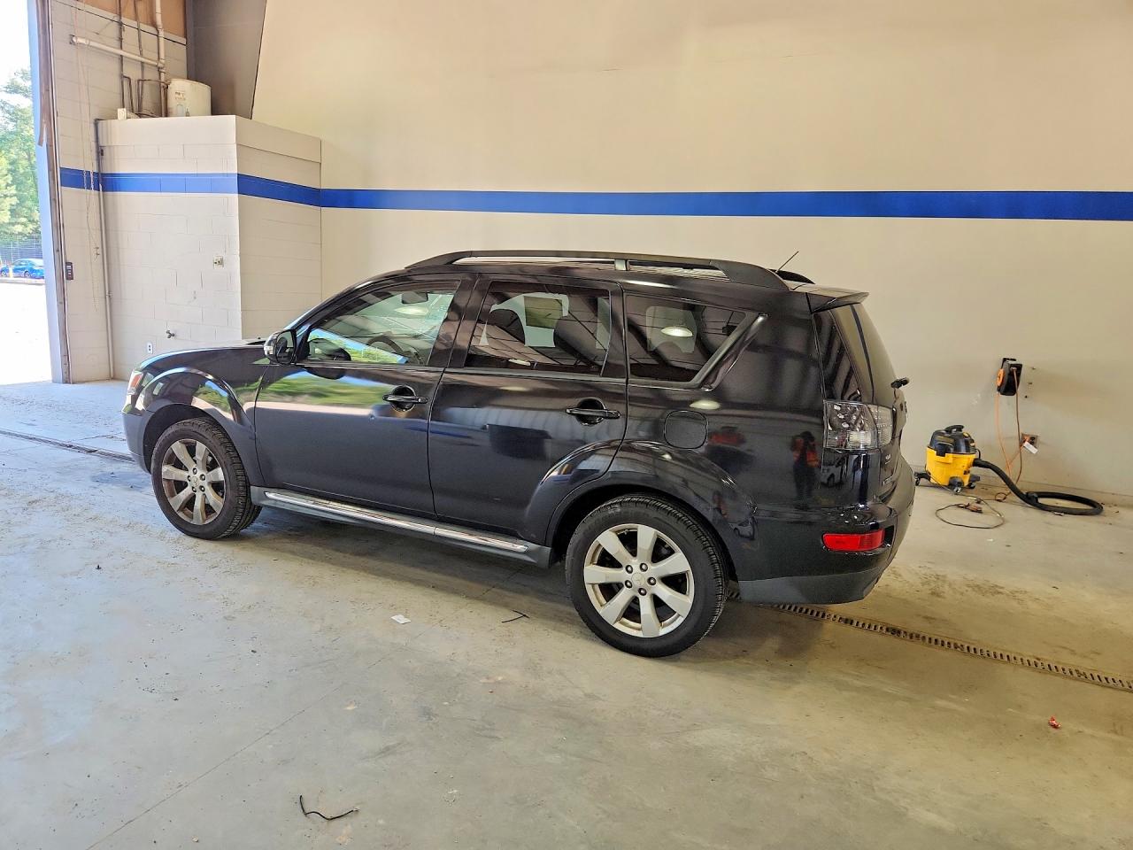 2010 Mitsubishi Outlander Xls Black vin: JA4JS4AX6AZ014350