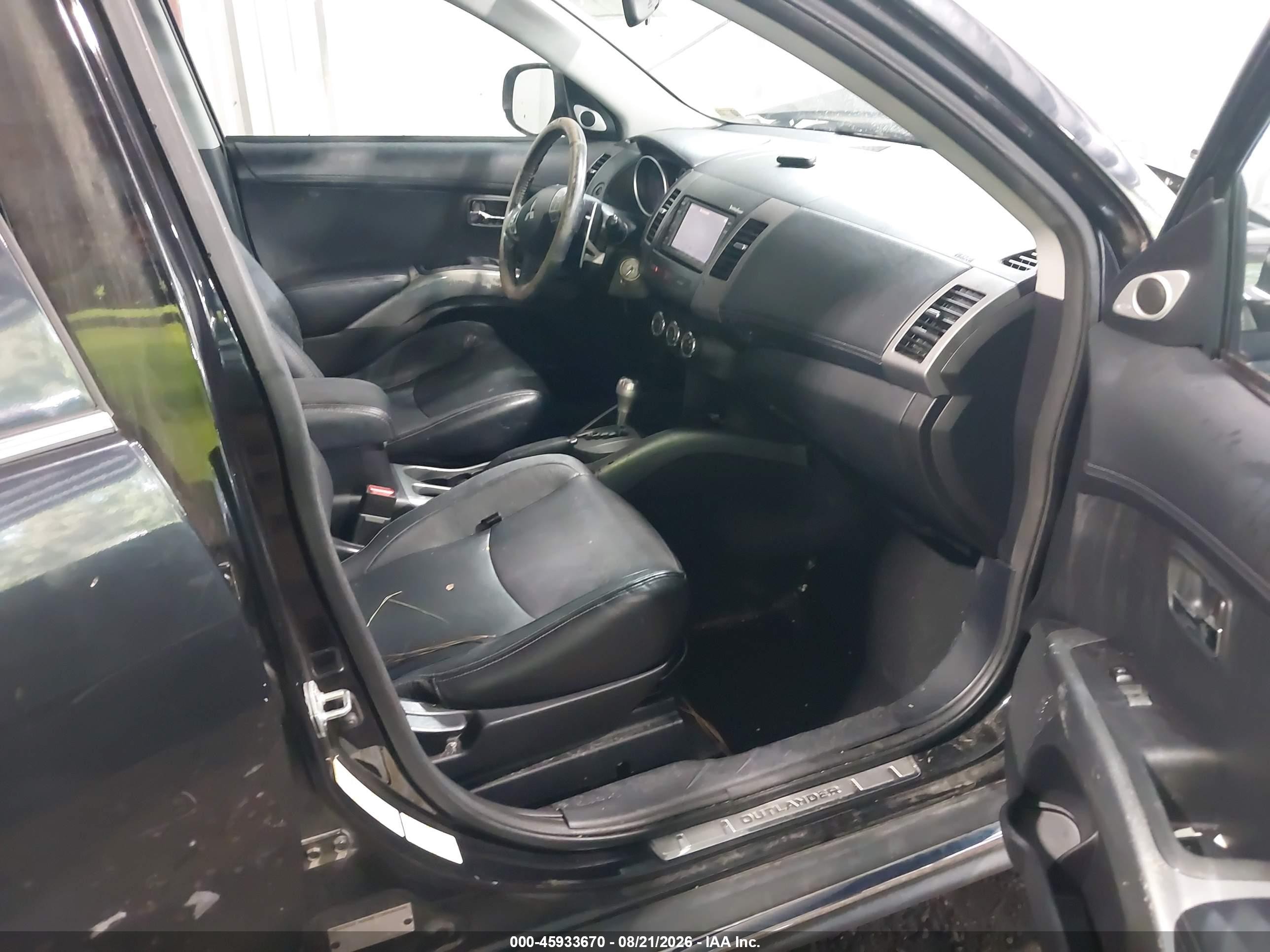 2011 Mitsubishi Outlander Xls Черный vin: JA4JS4AX7BU007860