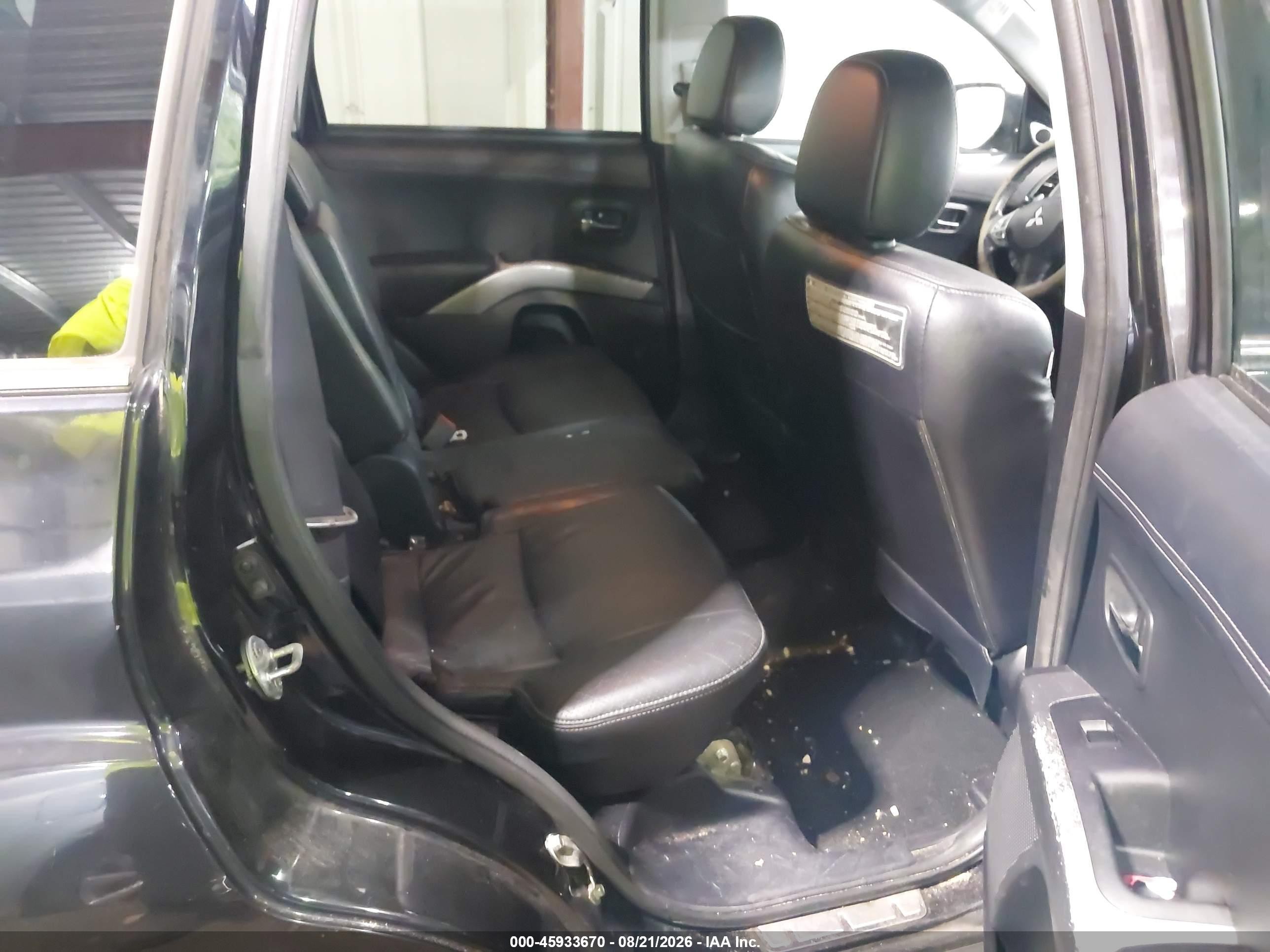 2011 Mitsubishi Outlander Xls Черный vin: JA4JS4AX7BU007860