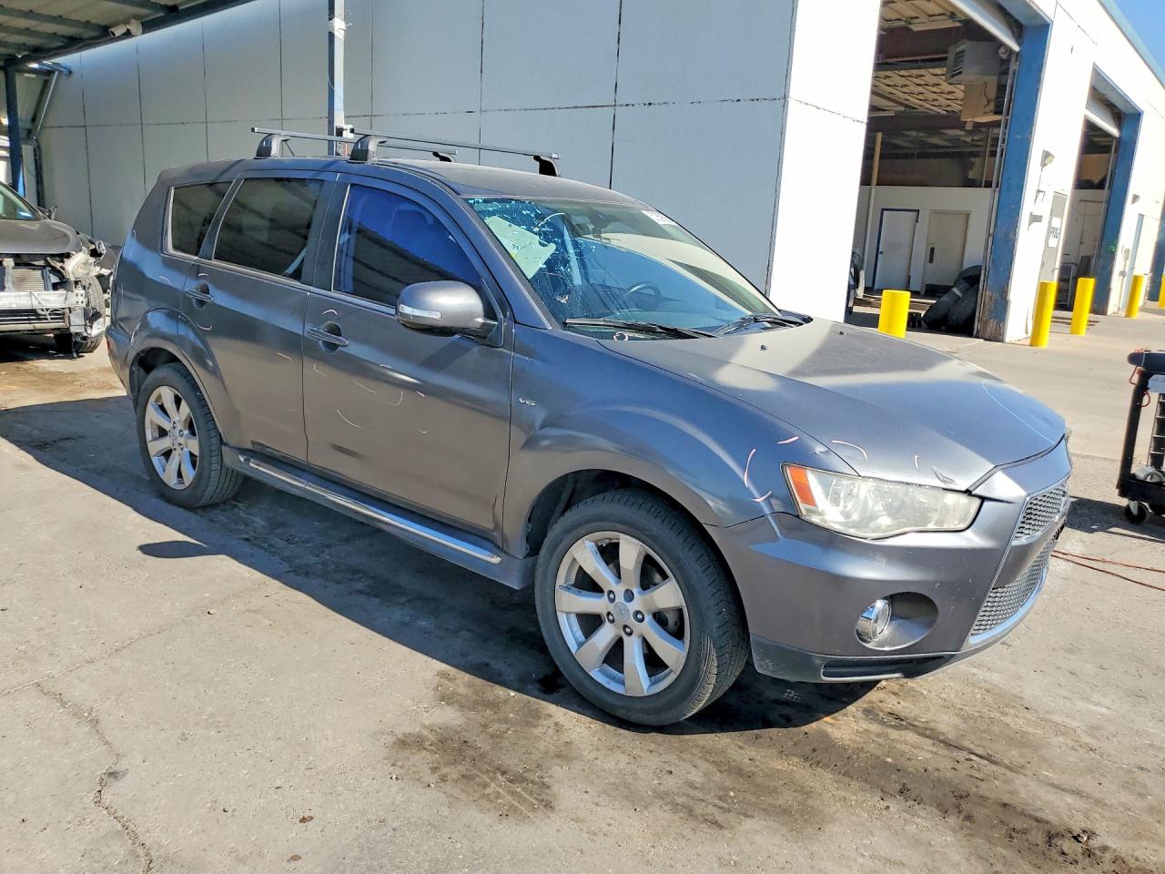 2012 Mitsubishi Outlander Gt Gray vin: JA4JS4AX9CU017310