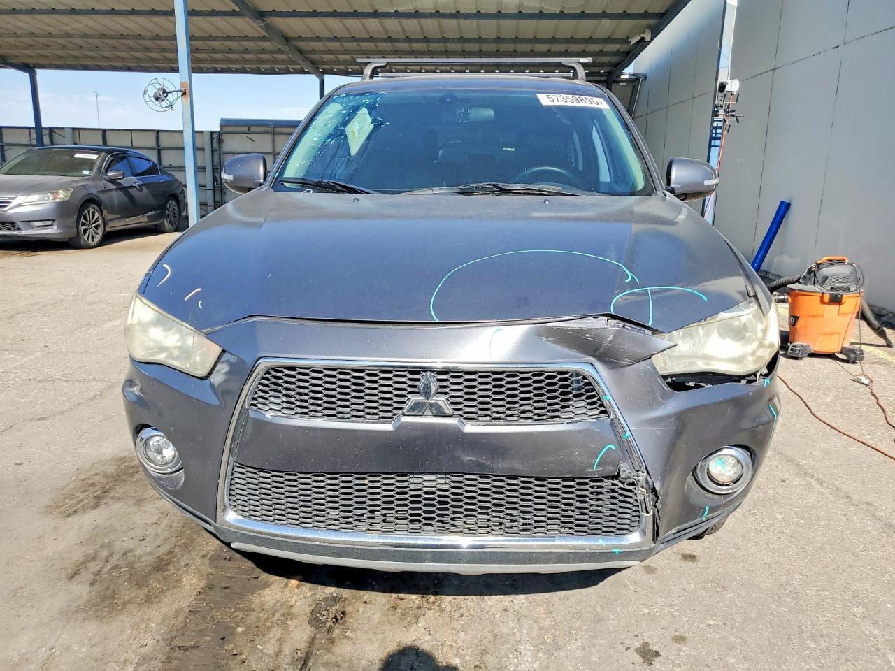 2012 Mitsubishi Outlander Gt Gray vin: JA4JS4AX9CU017310