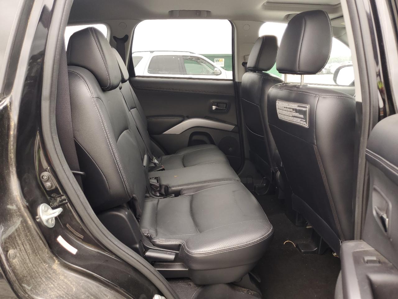 2010 Mitsubishi Outlander Xls Xls Black vin: JA4JS4AXXAZ017736