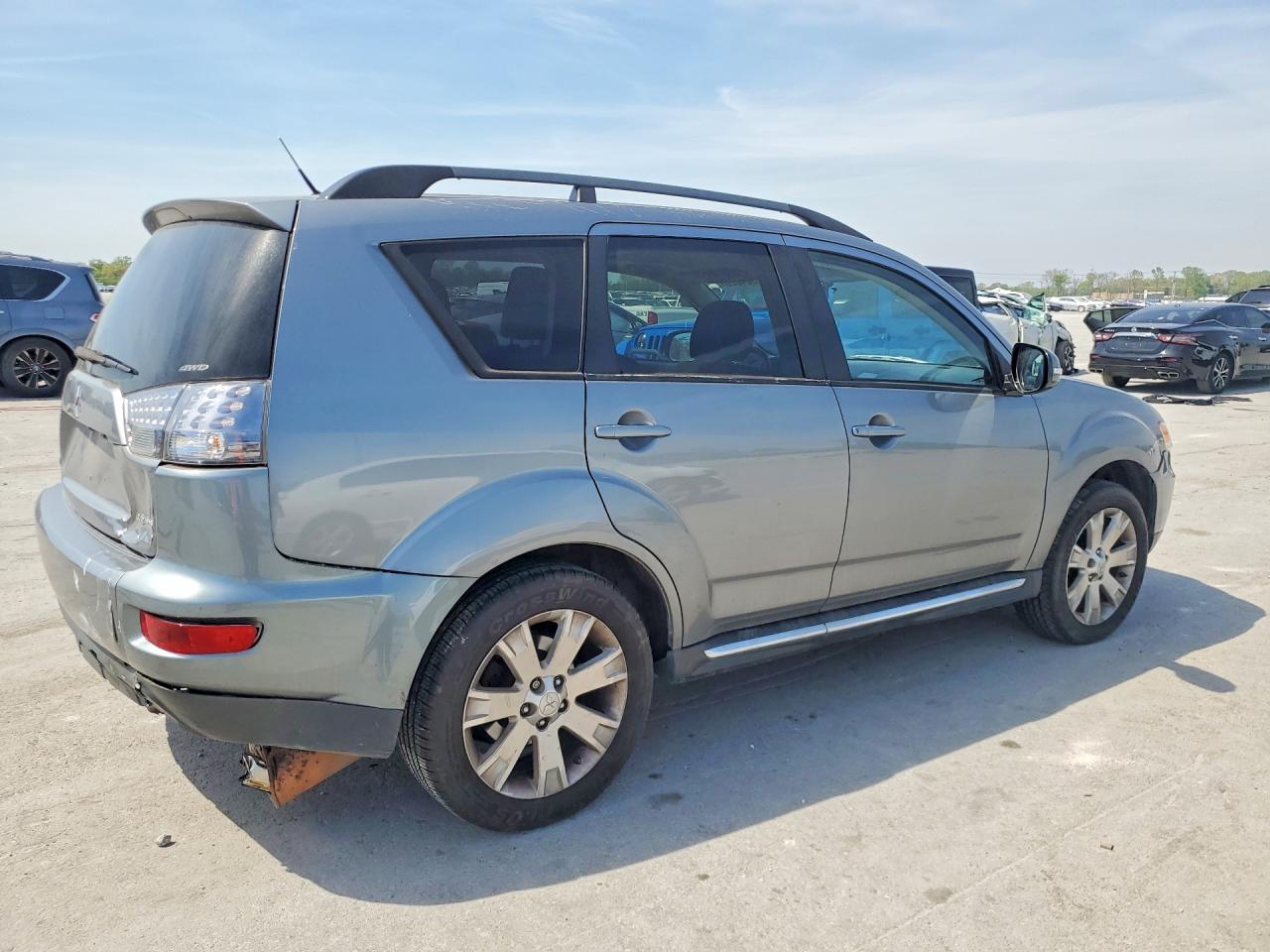 2013 Mitsubishi Outlander Se Gray vin: JA4JT3AW0DU005210