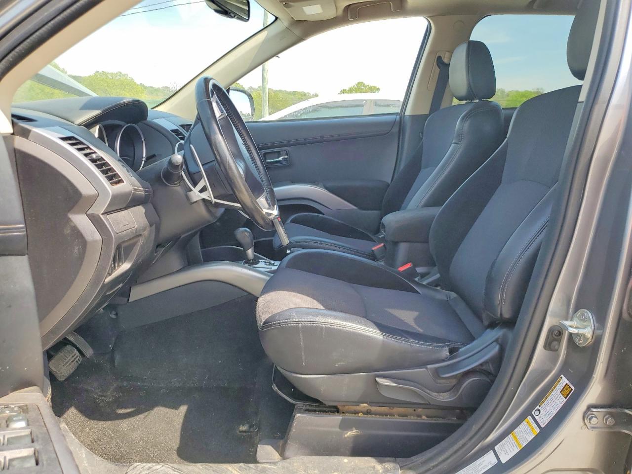 2013 Mitsubishi Outlander Se Gray vin: JA4JT3AW0DU005210
