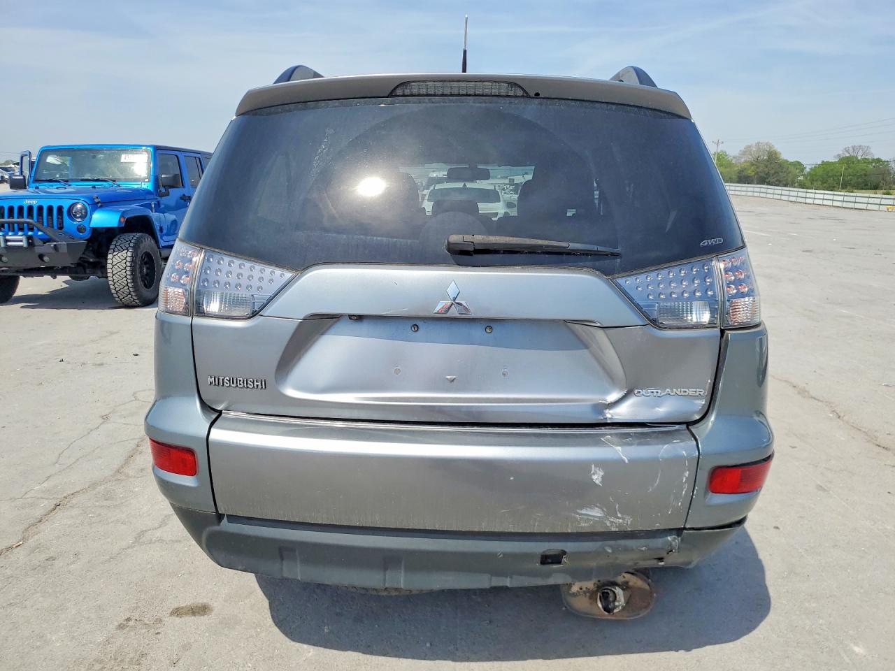 2013 Mitsubishi Outlander Se Gray vin: JA4JT3AW0DU005210