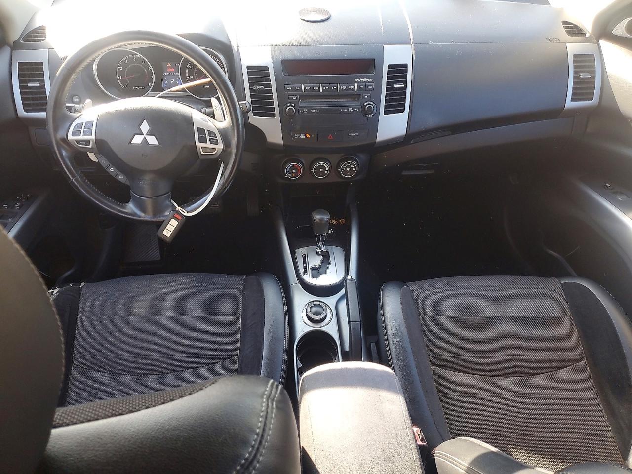 2010 Mitsubishi Outlander Se Burgundy vin: JA4JT3AW1AZ017879