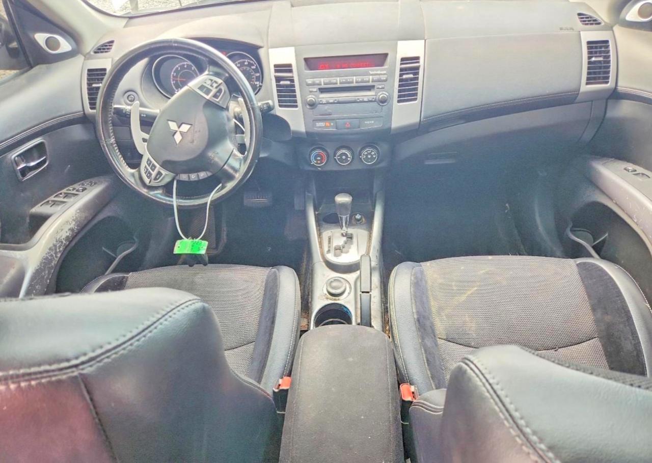 2011 Mitsubishi Outlander Se Белый vin: JA4JT3AW2BU042269