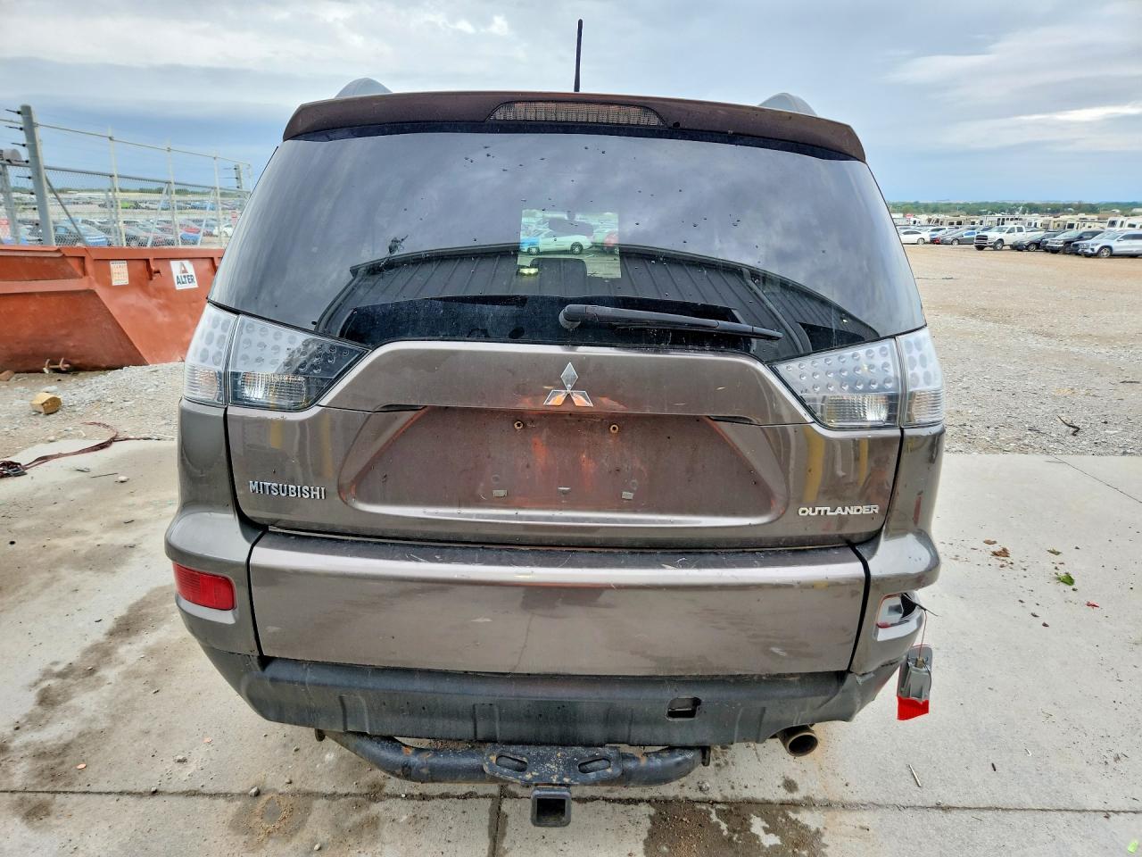 2010 Mitsubishi Outlander Se Charcoal vin: JA4JT3AW3AZ013767
