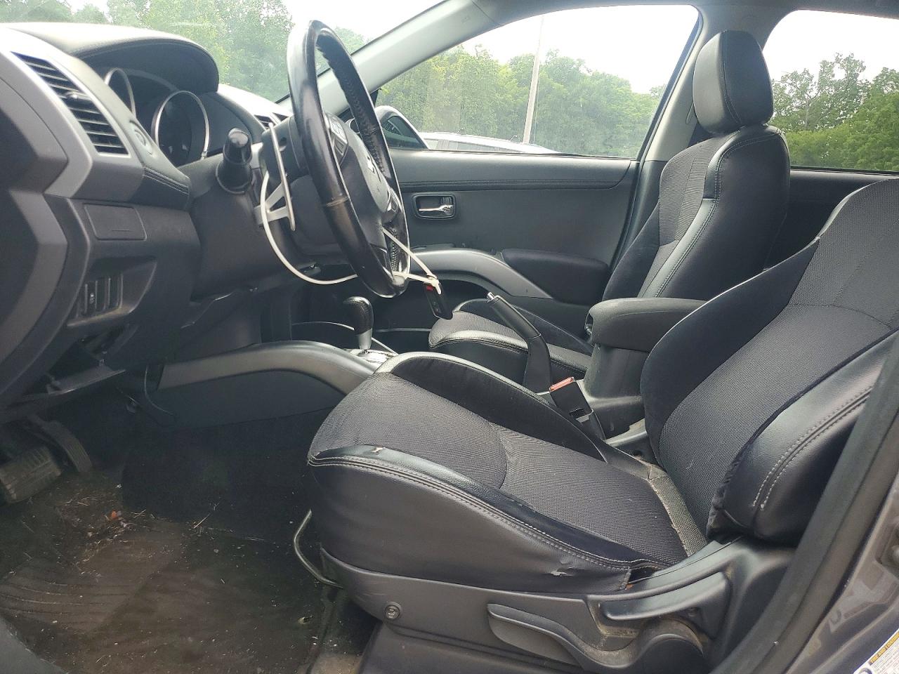 2012 Mitsubishi Outlander Se Gray vin: JA4JT3AW4CU000445