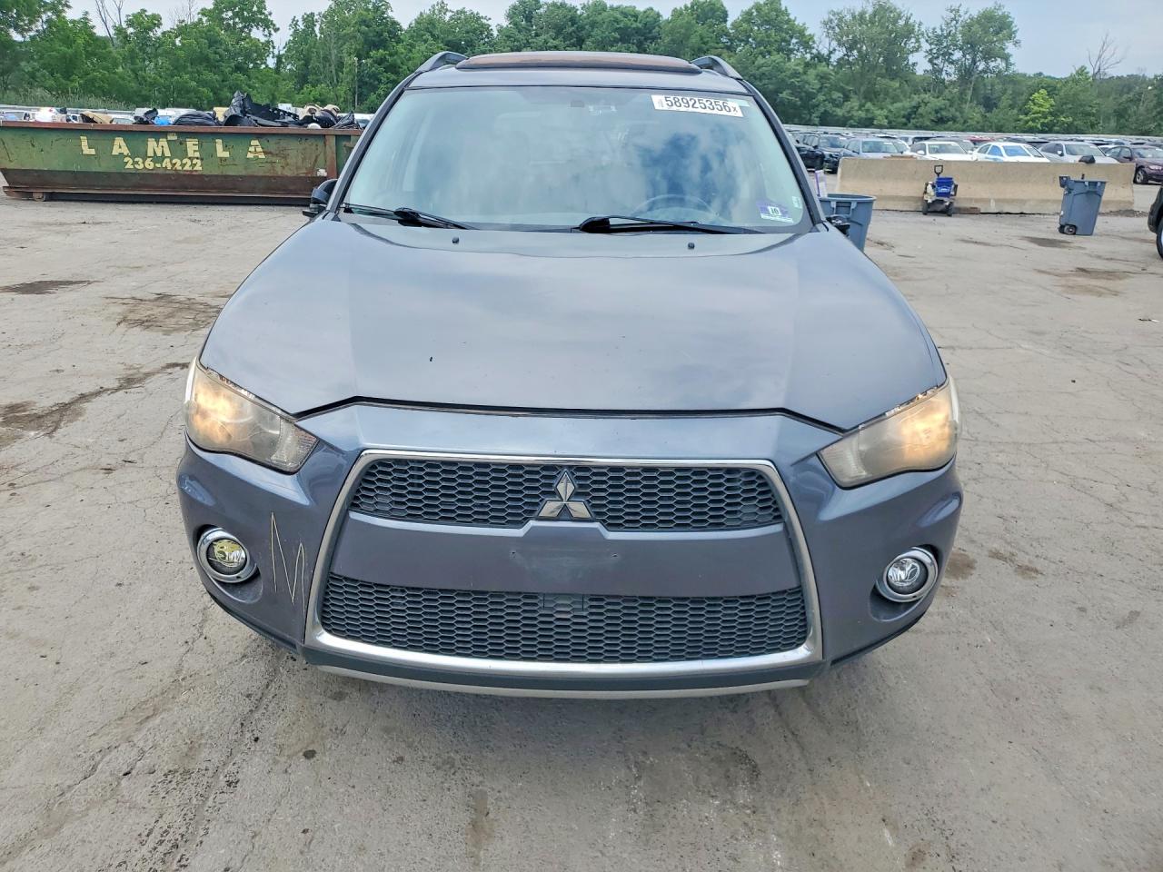 2012 Mitsubishi Outlander Se Gray vin: JA4JT3AW4CU000445