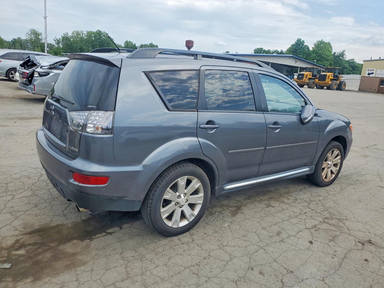 2012 Mitsubishi Outlander Se Gray vin: JA4JT3AW4CU000445