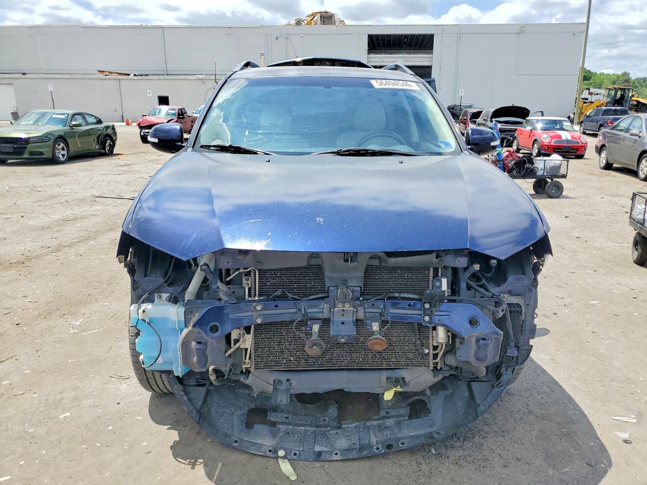 2013 Mitsubishi Outlander Se Blue vin: JA4JT3AW4DU002455
