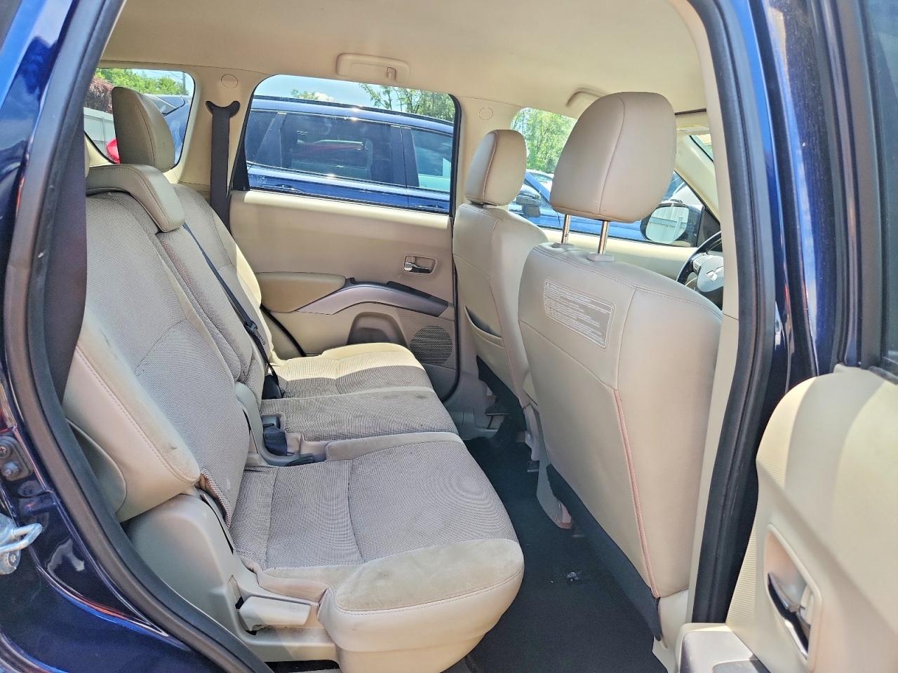 2012 Mitsubishi Outlander Se Blue vin: JA4JT3AW5CU002737