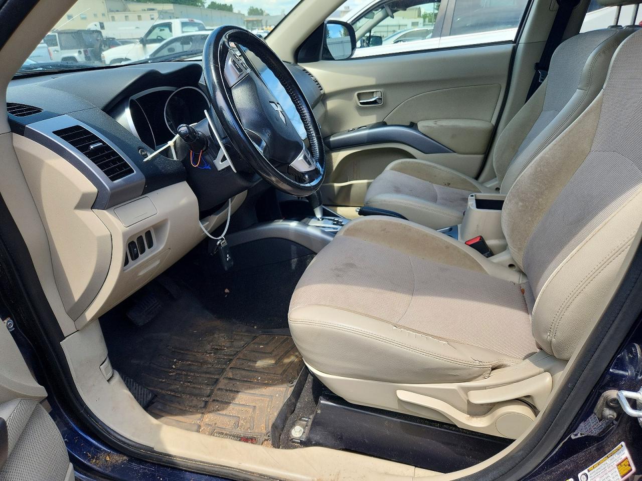 2012 Mitsubishi Outlander Se Blue vin: JA4JT3AW5CU002737