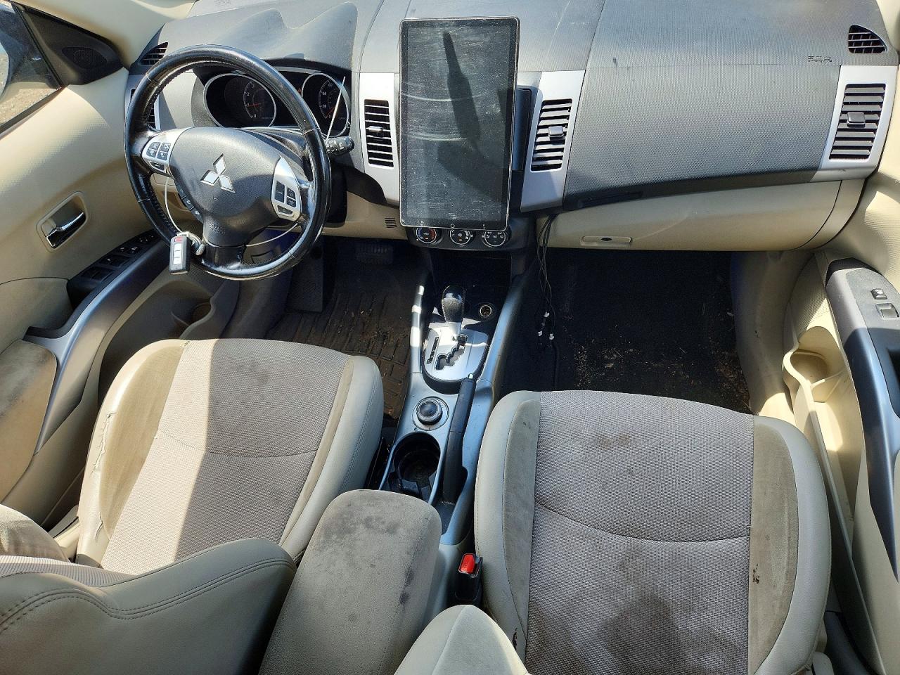 2012 Mitsubishi Outlander Se Blue vin: JA4JT3AW5CU002737