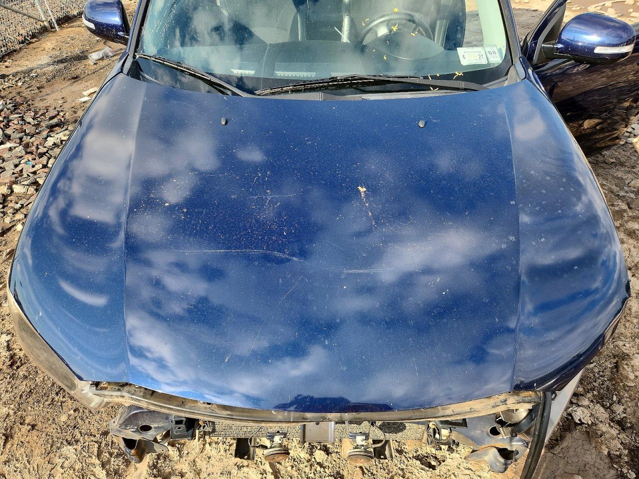 2012 Mitsubishi Outlander Se Blue vin: JA4JT3AW6CU000723