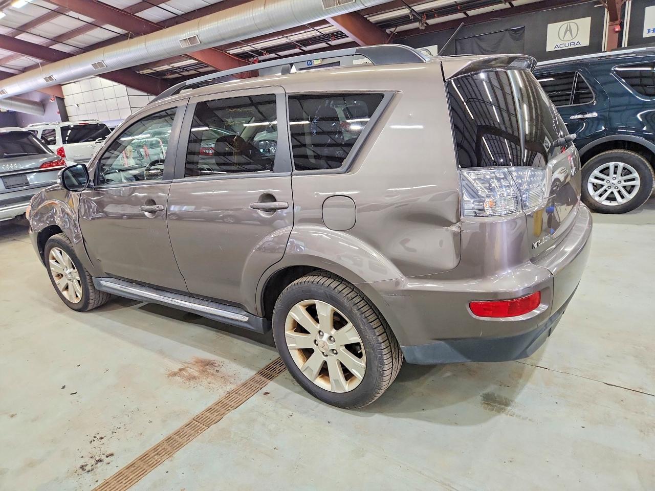 2013 Mitsubishi Outlander Se Gray vin: JA4JT3AW6DU005826