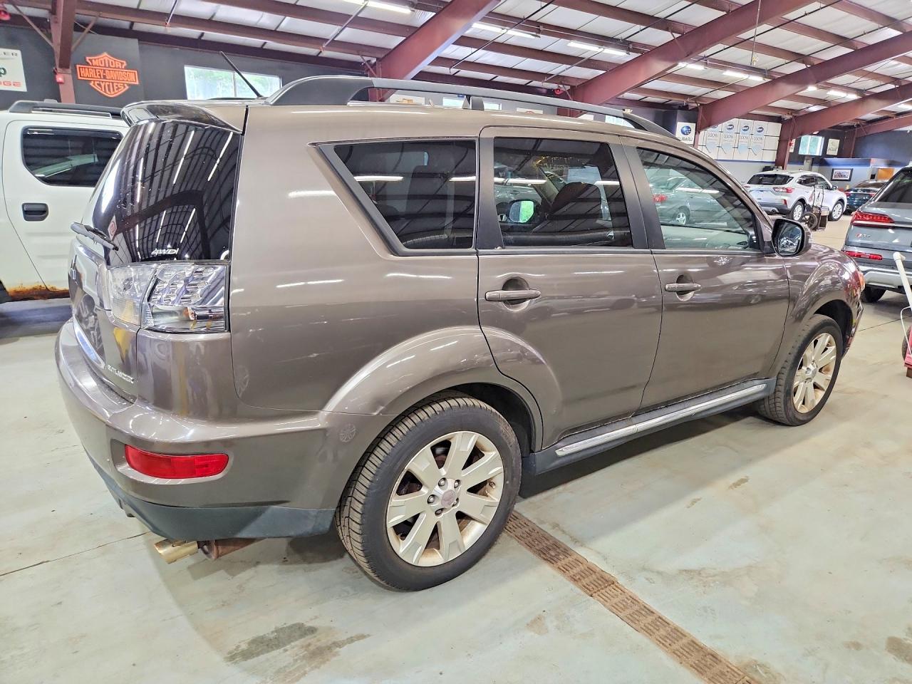 2013 Mitsubishi Outlander Se Gray vin: JA4JT3AW6DU005826