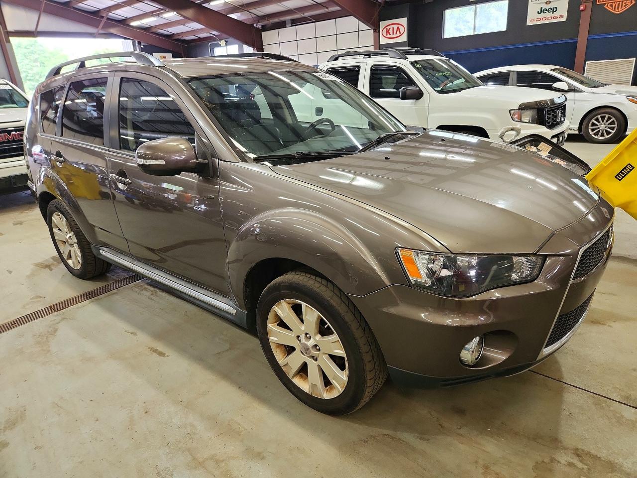 2013 Mitsubishi Outlander Se Gray vin: JA4JT3AW6DU005826