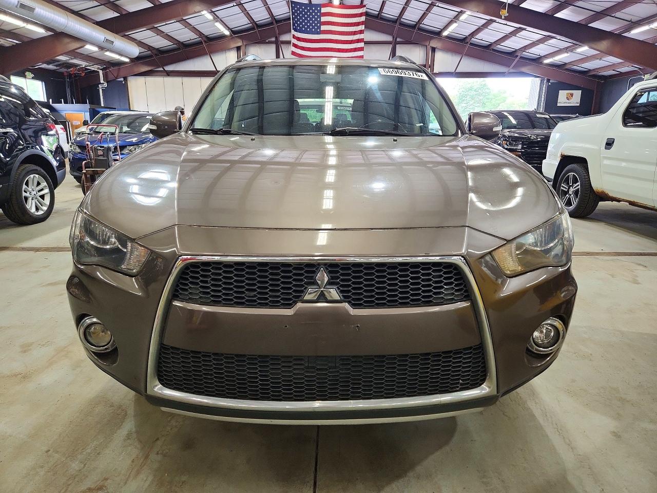2013 Mitsubishi Outlander Se Gray vin: JA4JT3AW6DU005826