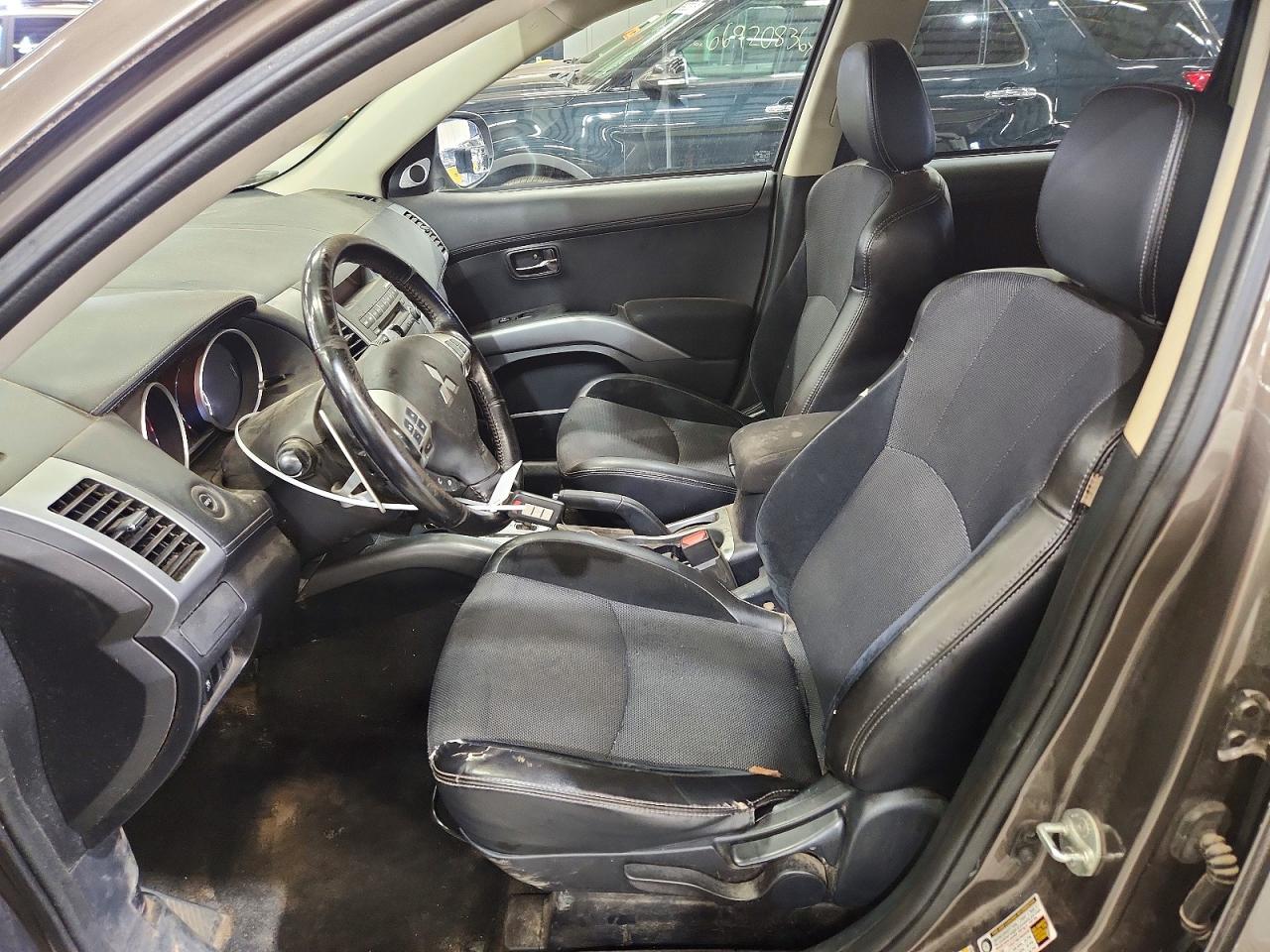 2013 Mitsubishi Outlander Se Gray vin: JA4JT3AW6DU005826