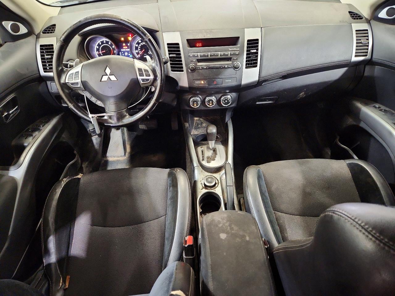 2013 Mitsubishi Outlander Se Gray vin: JA4JT3AW6DU005826