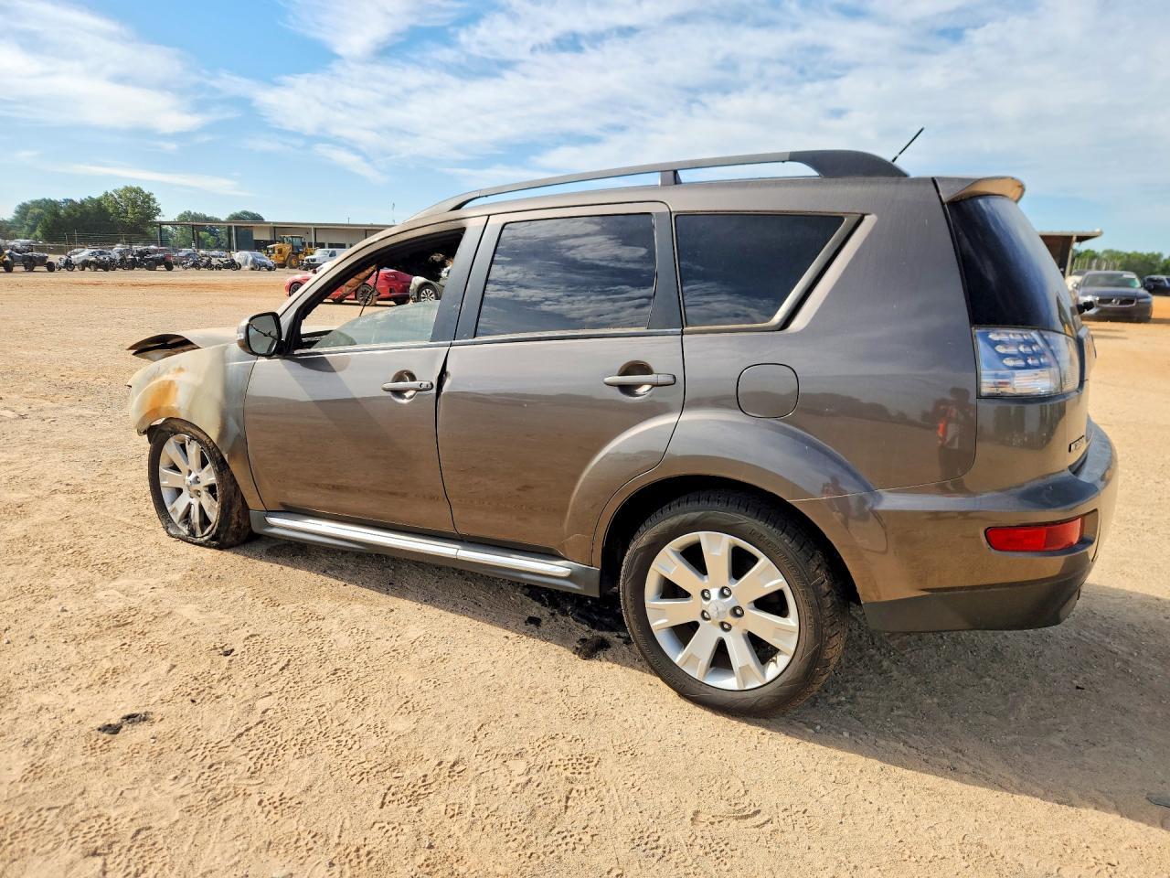 2013 Mitsubishi Outlander Se Brown vin: JA4JT3AW6DU020603