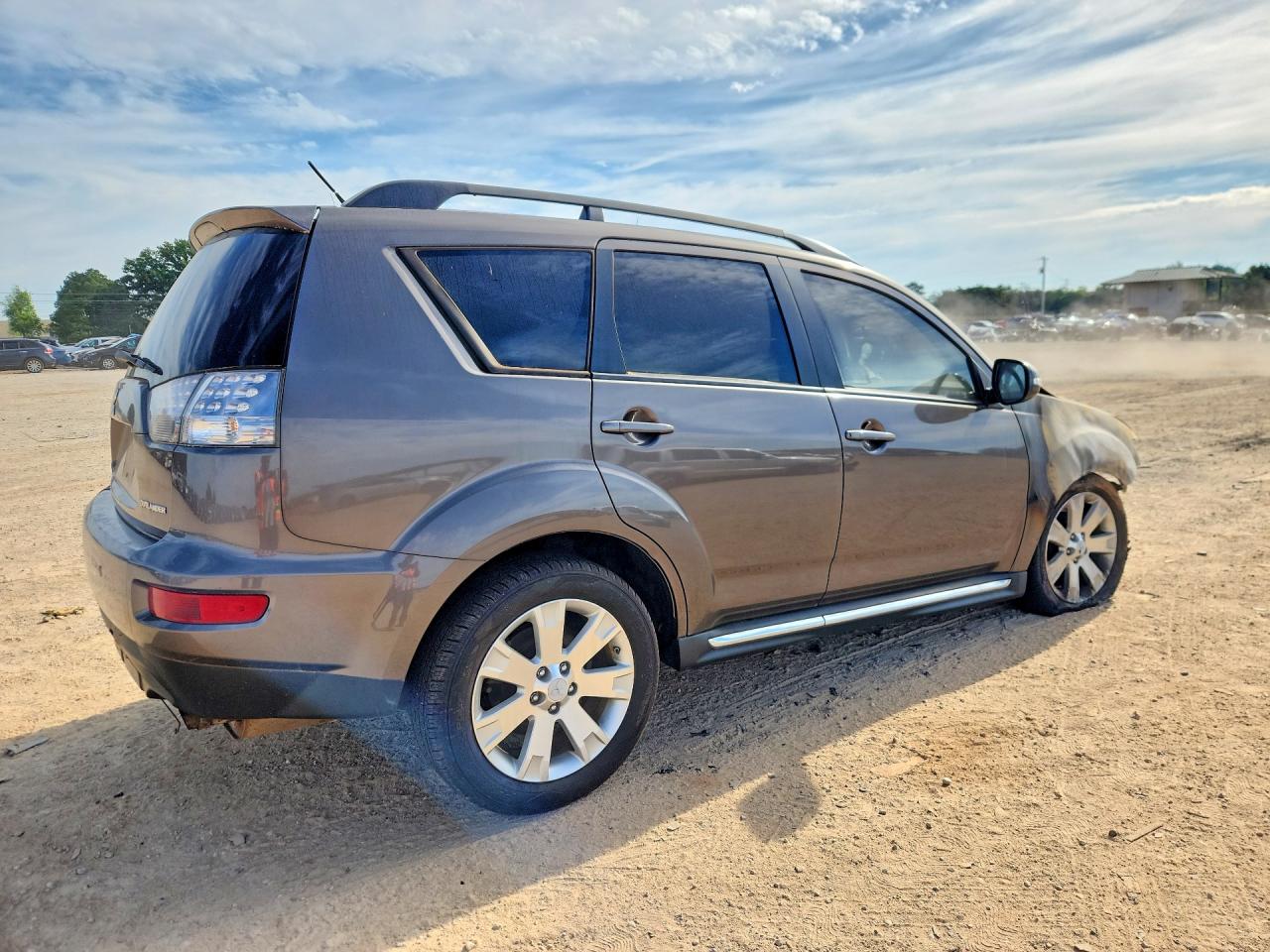 2013 Mitsubishi Outlander Se Brown vin: JA4JT3AW6DU020603