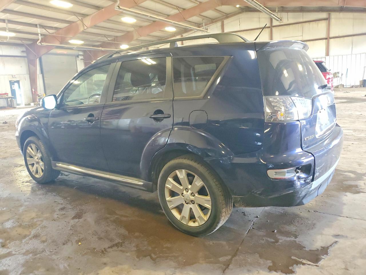 2010 Mitsubishi Outlander Se Blue vin: JA4JT3AW7AZ015196