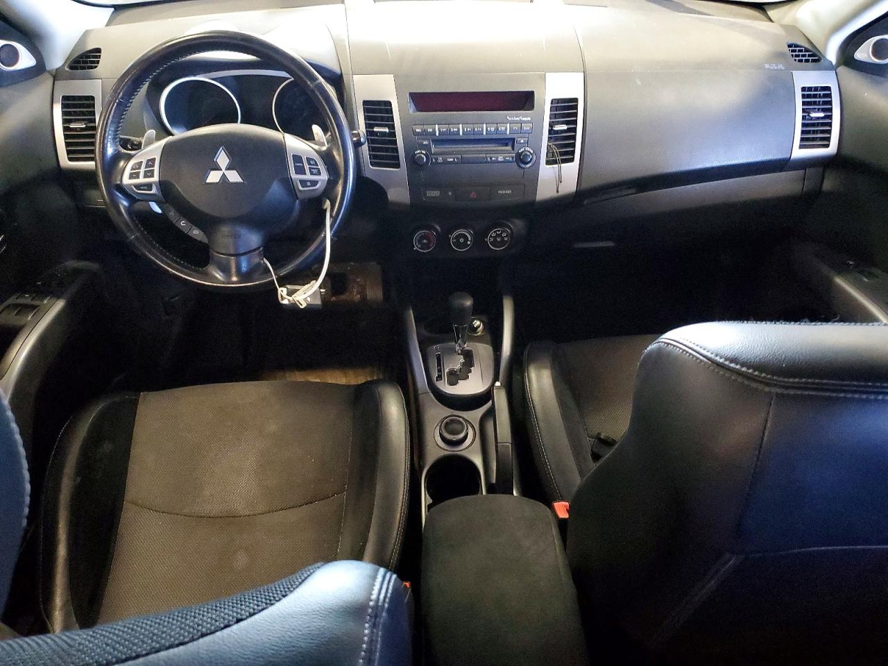 2010 Mitsubishi Outlander Se Blue vin: JA4JT3AW7AZ015196