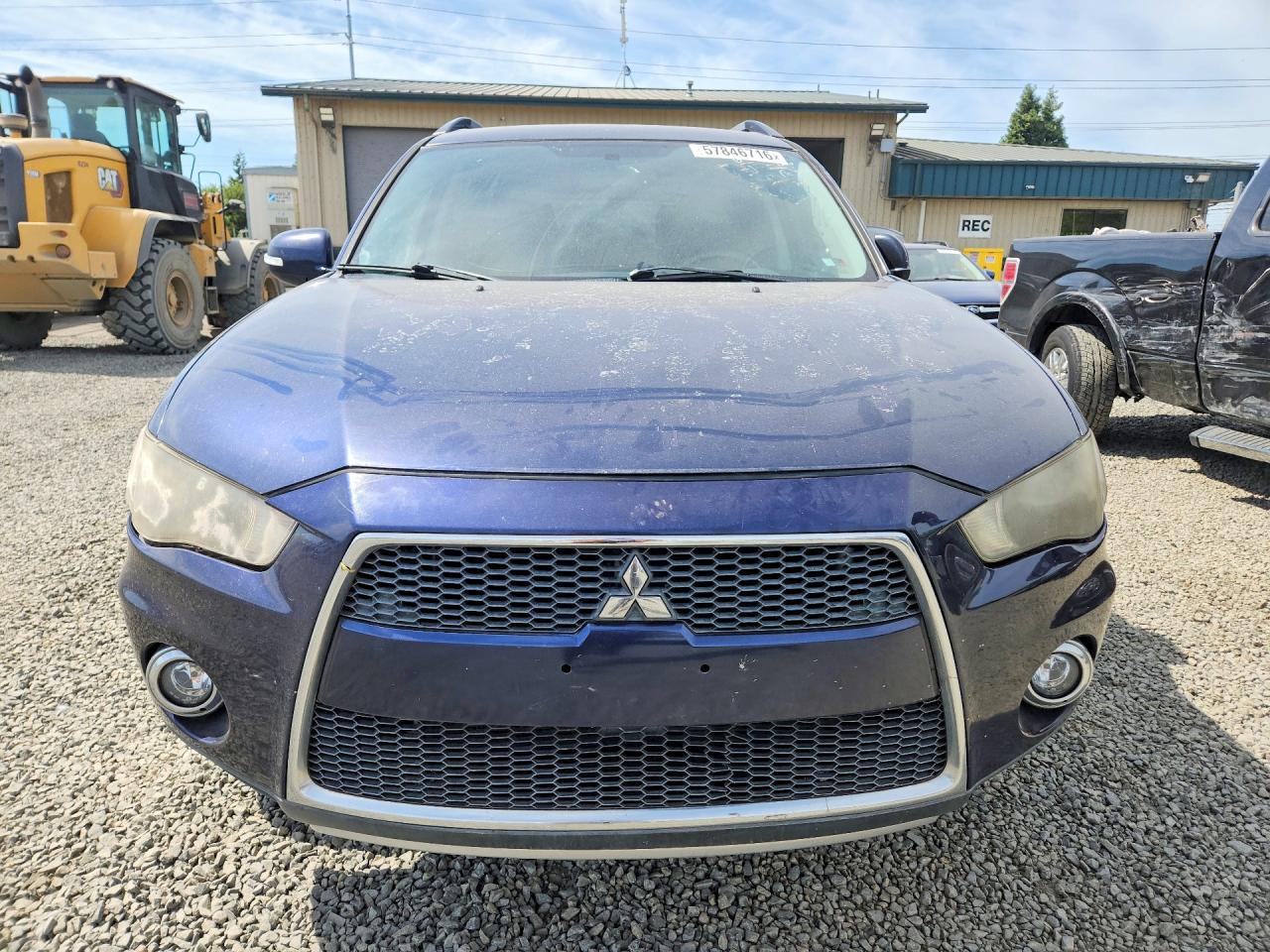 2012 Mitsubishi Outlander Se Blue vin: JA4JT3AW7CU023783