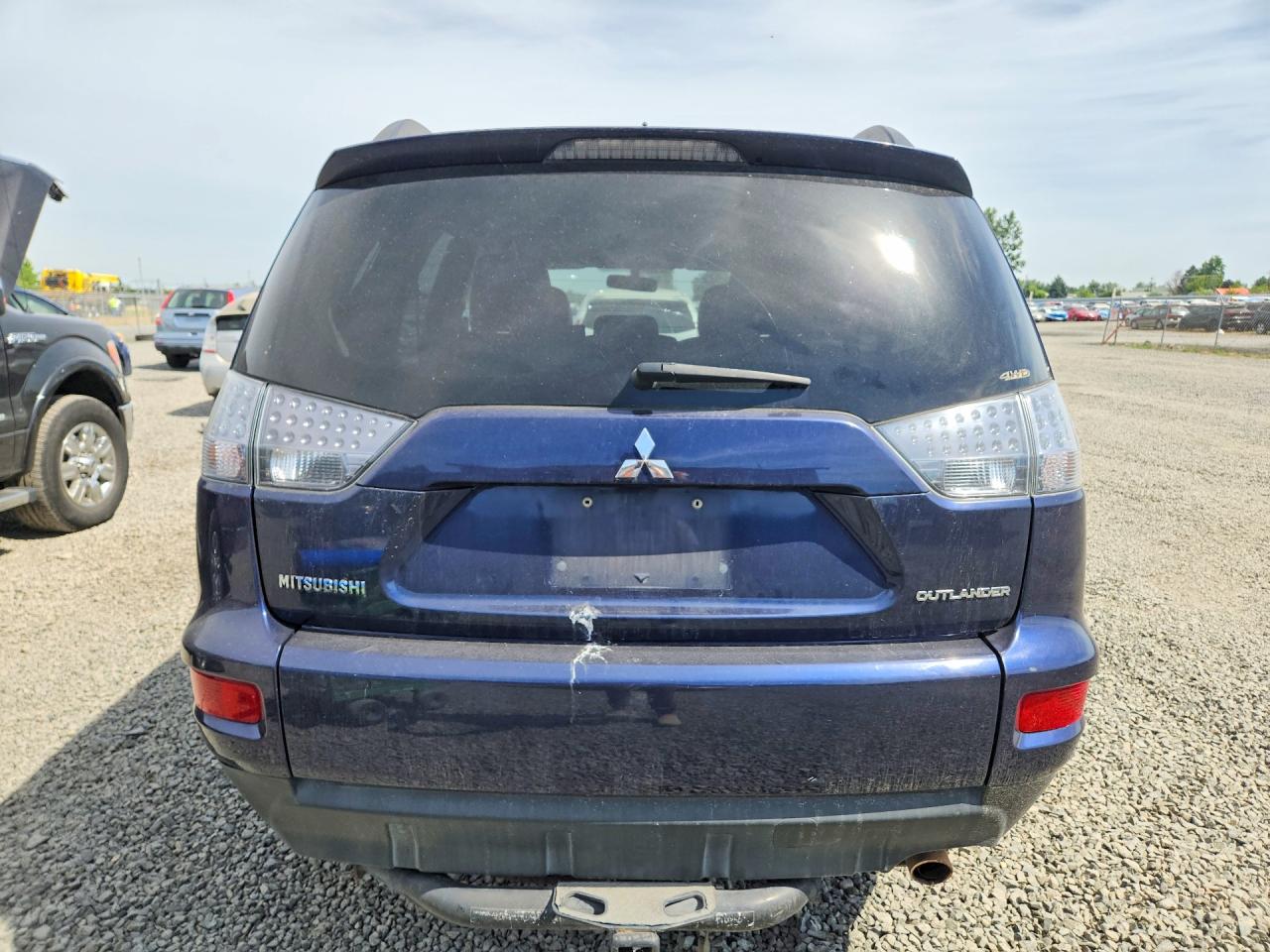 2012 Mitsubishi Outlander Se Blue vin: JA4JT3AW7CU023783